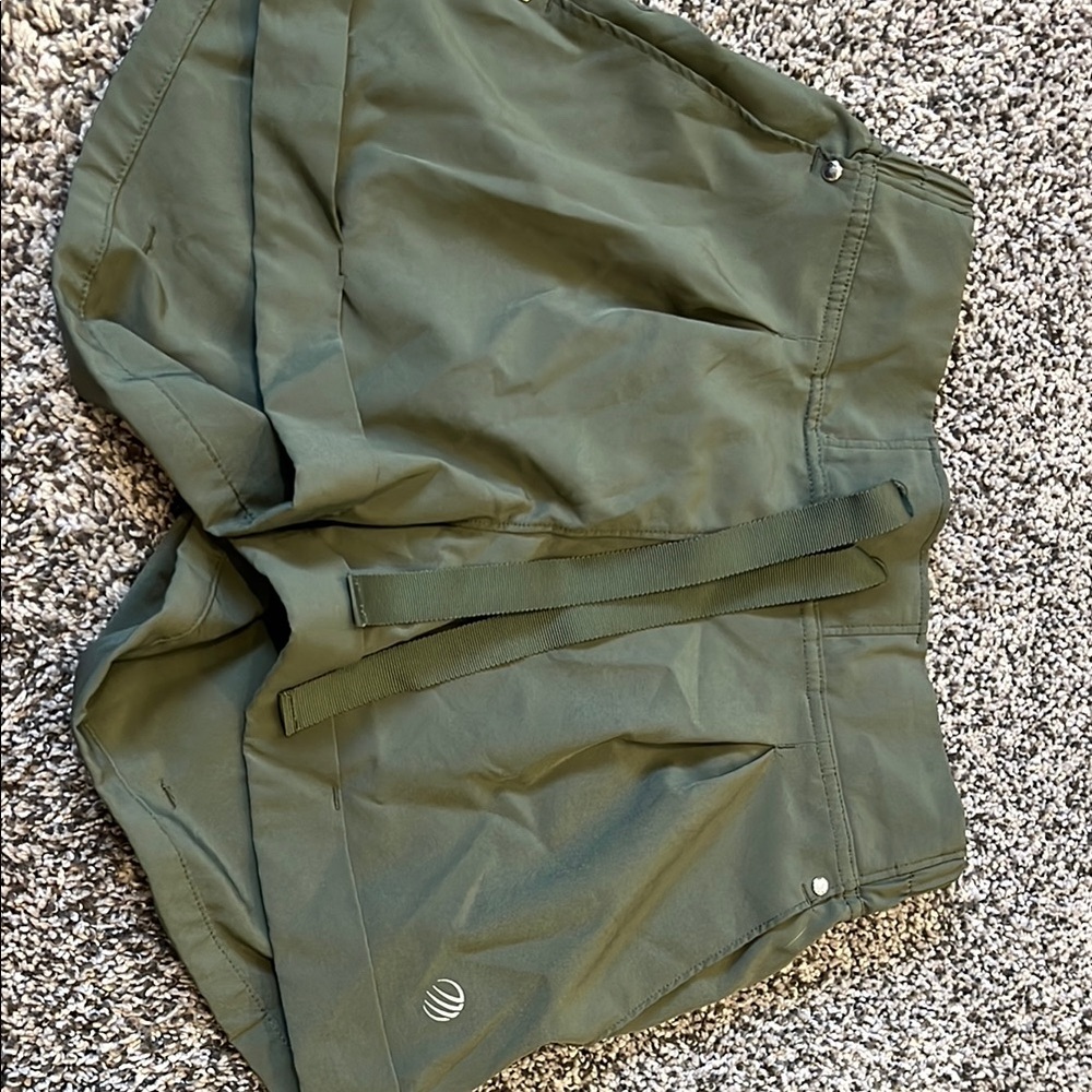 Green Athletic Shorts